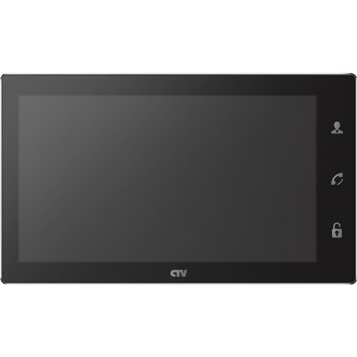 CTV-M4106AHD — черный 10-дюймовый цветной видеодомофон
