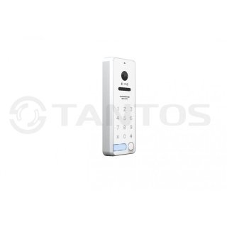 Tantos iPanel 2 WG EM KBD HD (белый акрил) — антивандальная одноабонентская вызывная панель с HD-камерой и клавиатурой.
