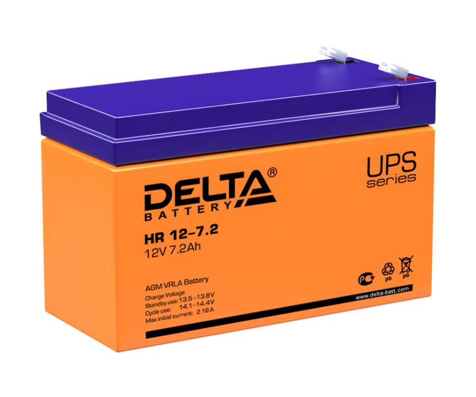 Аккумулятор DELTA HR 12-7.2